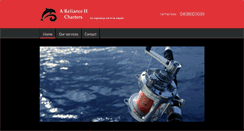 Desktop Screenshot of fishingtripsnewcastle.com.au